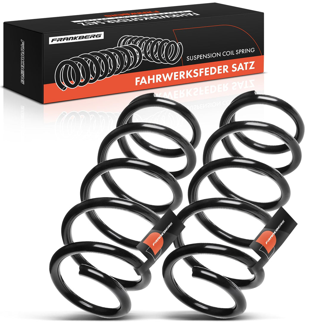Frankberg 2x Federn Fahrwerksfeder Hinterachse Kompatibel mit 6 Kombi GH 1.8L 2.0L 2007-2013 Replace