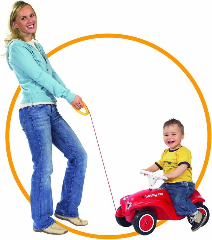 Big - Bobby Car Walker - 2-in-1 Lauflernhilfe und Rückenlehne in Einem, Griffhöhe bei 40cm & Bobby-C