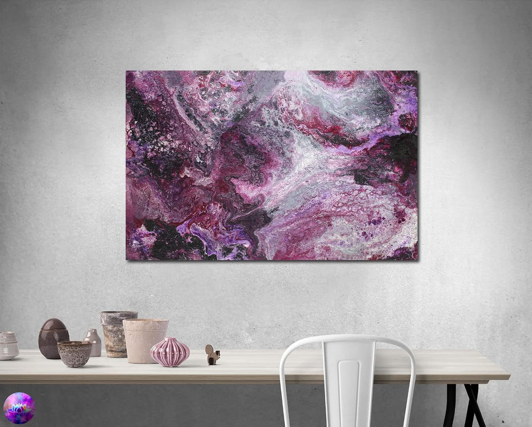 Gemälde Abstrakte Malerei Original - moderne hochglanz Wandbilder XXL - Resin Art Kunst Bild Harz Un