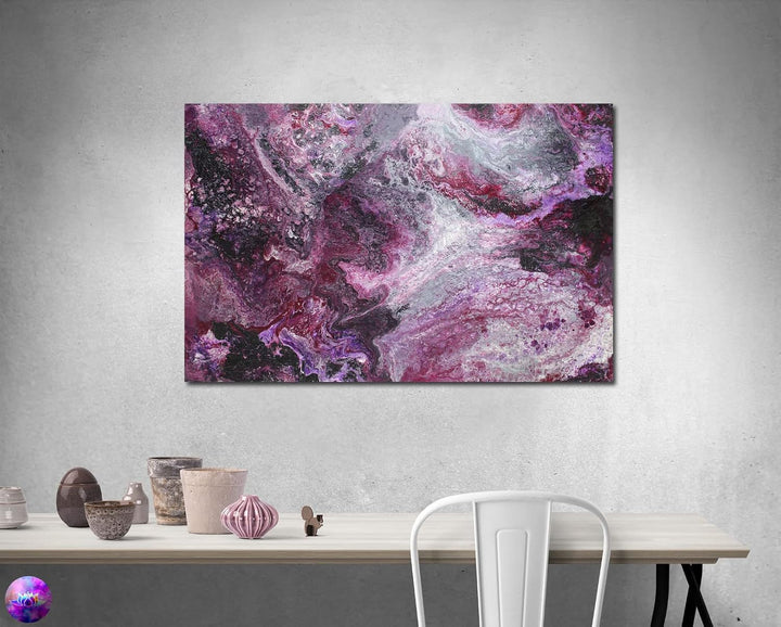 Gemälde Abstrakte Malerei Original - moderne hochglanz Wandbilder XXL - Resin Art Kunst Bild Harz Un