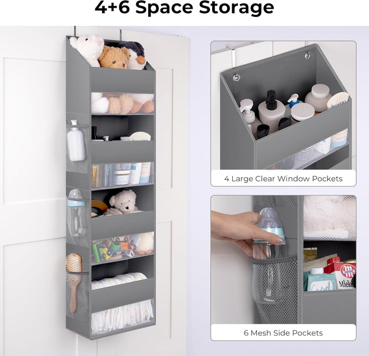 GRANNY SAYS Hängeorganizer Tür mit 4 Taschen und Kleiderschrank Organizer Hängend