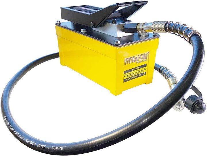HYDRAFORE Luftbetriebene Fusspumpe (700 Bar, 1600 cm3)