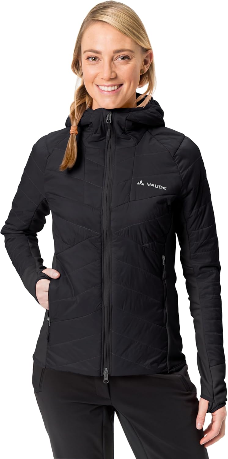 VAUDE Sesvenna Damen Isolationsjacke für Skitouren black/black 34, black/black 34