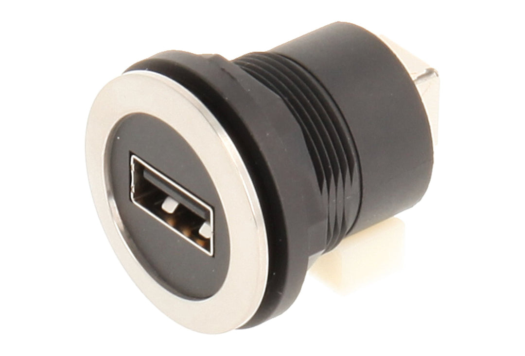 Schlegel 23.001.559 USB-Buchse Edelstahl, 1x USB-Buchse Typ A, 1x USB-Buchse Typ B, Edelstahl