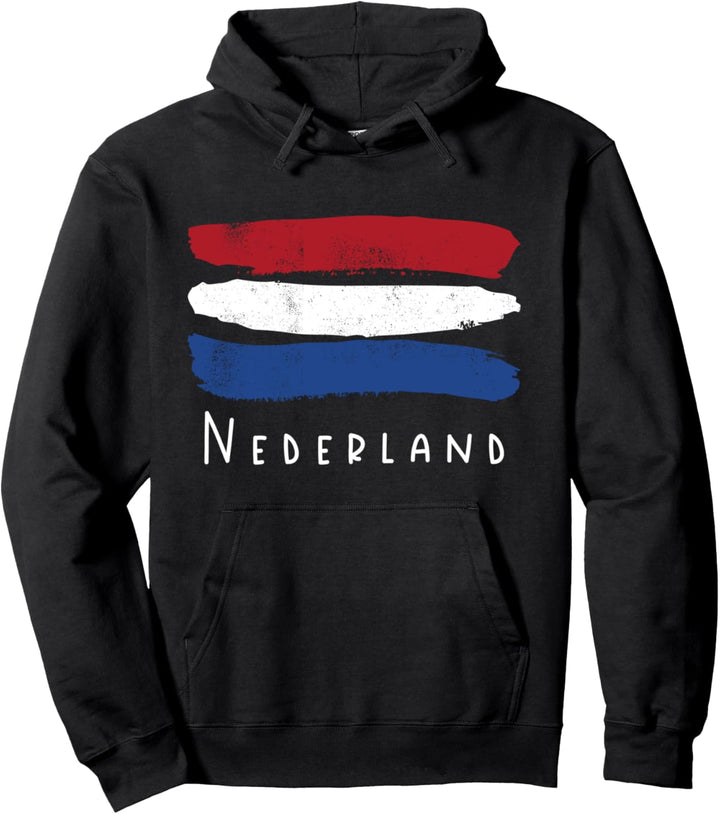 Niederlande Nederland Holland Flaggen Pullover Hoodie