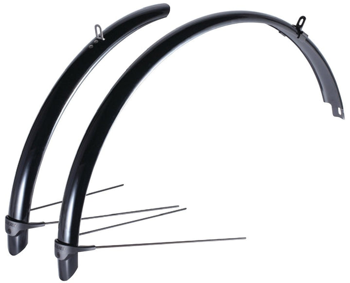 BBB Cycling Fahrrad CityGuard Schutzblech-Set Vorn und Hintern 28", 28"
