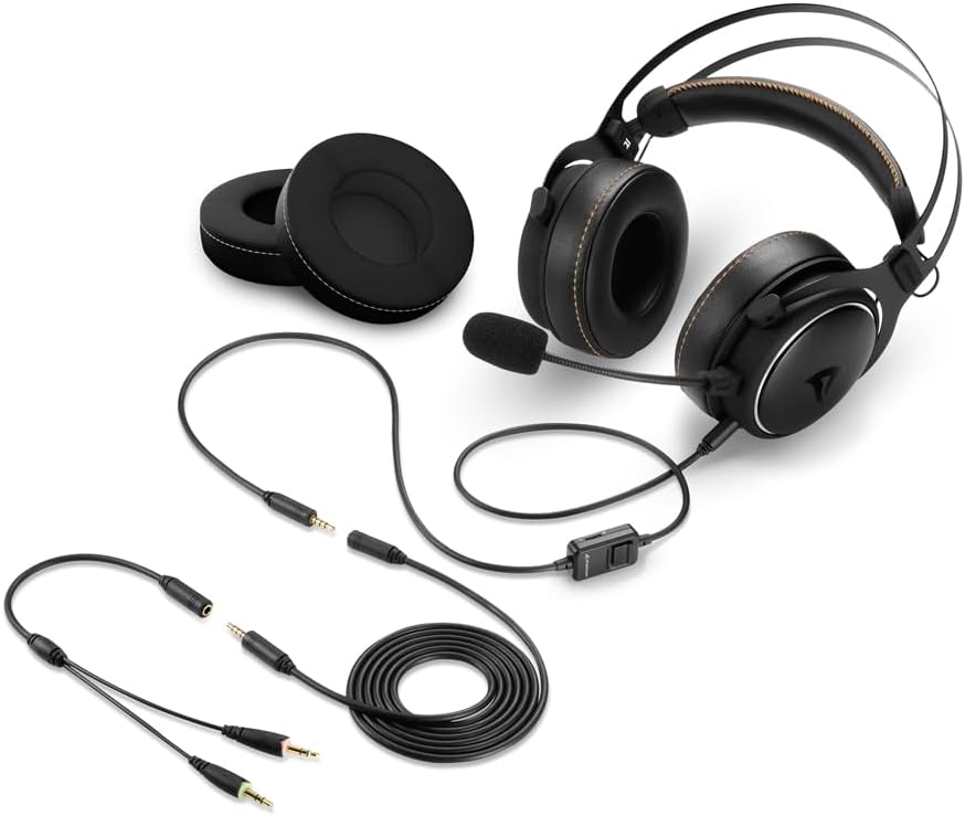 Sharkoon Skiller SGH50, Hi-Res Audio Gaming Headset Schwarz Ohrumschliessend Single