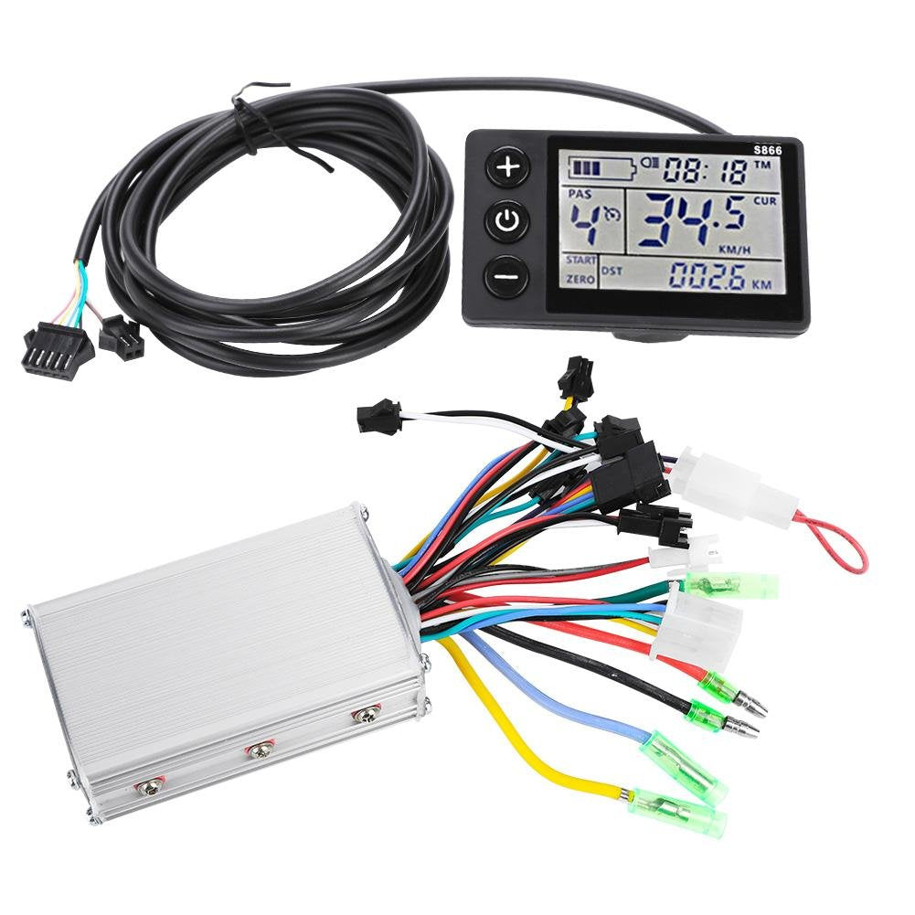 MAGT LCD-Display, 24V-48V Wasserdichtes LCD-Display mit bürstenloser Motorsteuerung für Elektrorolle
