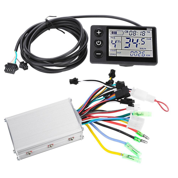 MAGT LCD-Display, 24V-48V Wasserdichtes LCD-Display mit bürstenloser Motorsteuerung für Elektrorolle