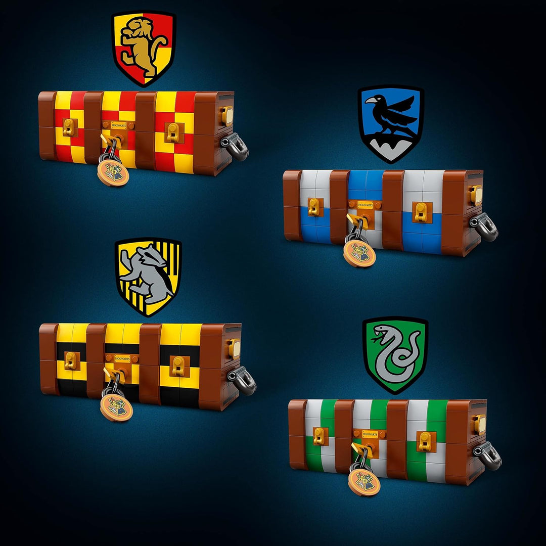 LEGO 76399 Harry Potter Hogwarts Zauberkoffer, Spielzeug mit Minifiguren und jeder Menge Zubehör, Ge