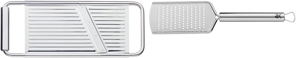 WMF Gurkenhobel 30 x 12 cm, Krauthobel, Cromargan Edelstahl, spülmaschinengeeignet & Profi Plus Käse