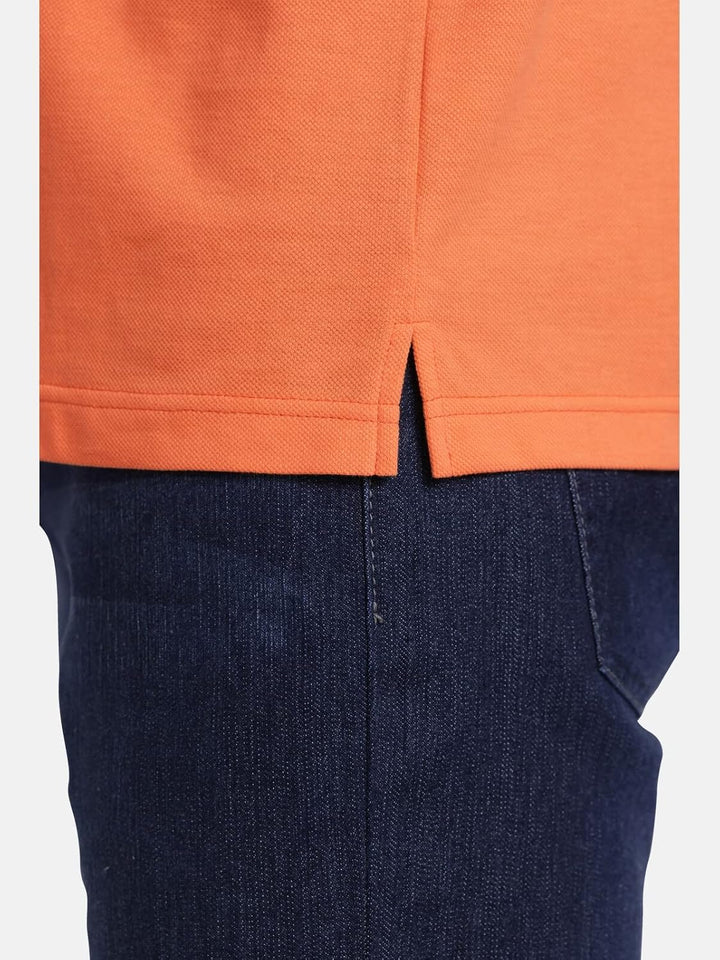 Jan Vanderstorm Herren Poloshirt Hallfred L Grosse Grössen Blau, L Grosse Grössen Blau