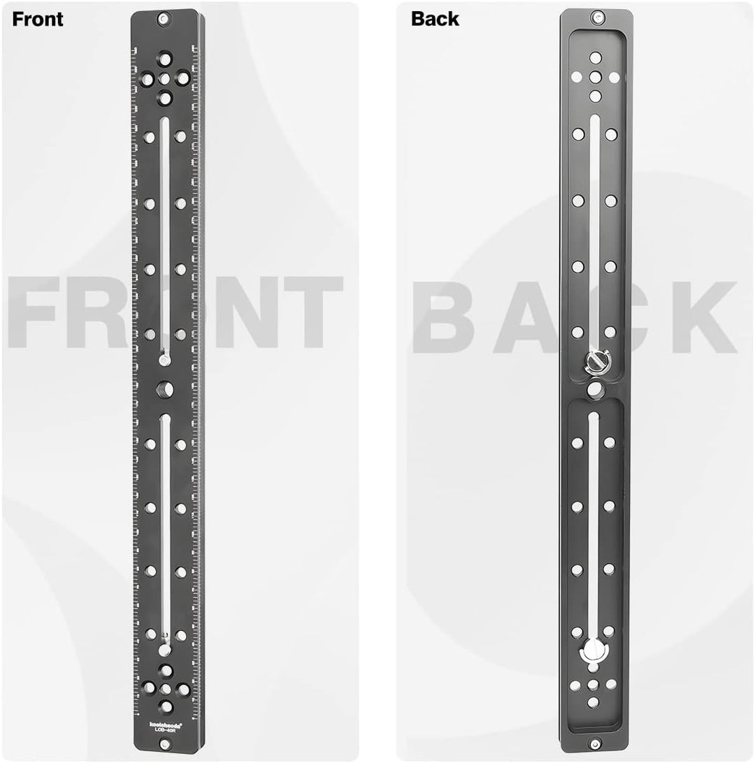 Koolehaoda 400mm Schienenplatte Mehrzweck Schnellwechselplatte Rail QR Aluminiumlegierungsplatte kom