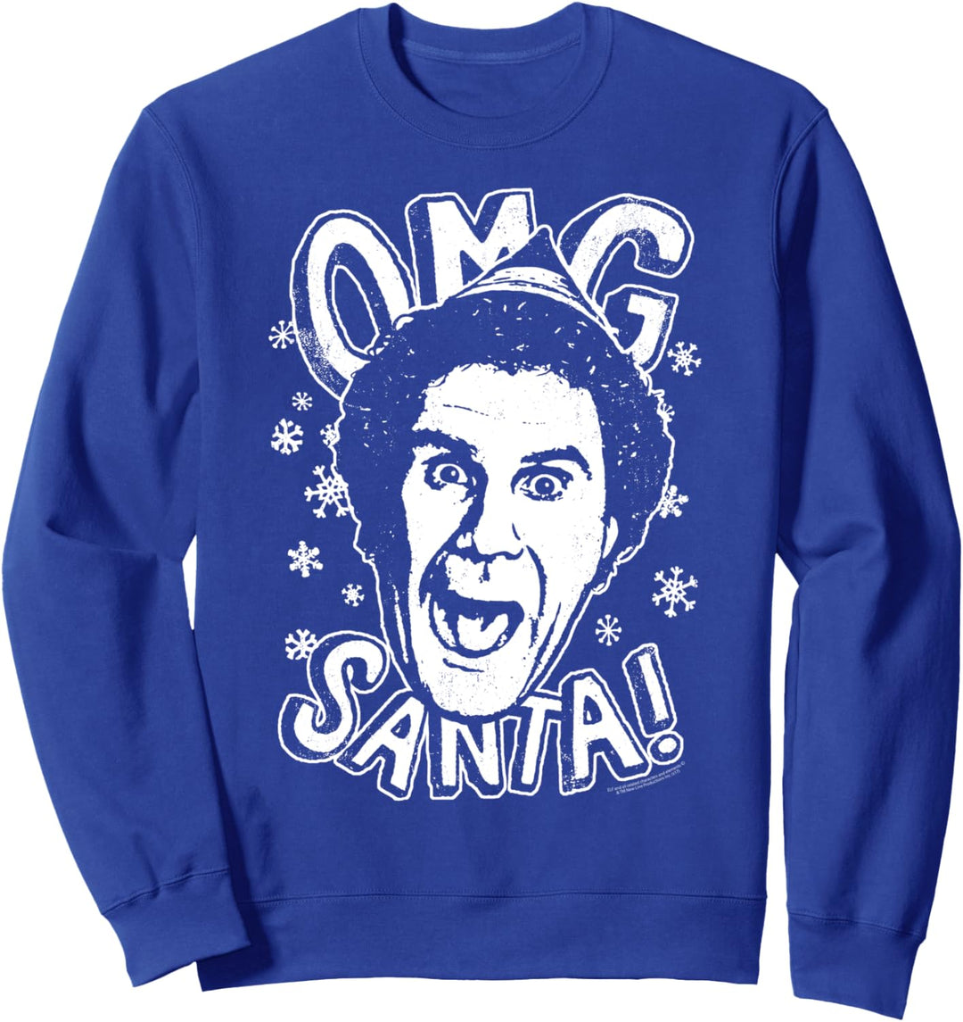Elf Movie OMG Santa Weihnachtsmann Weihnachten Sweatshirt