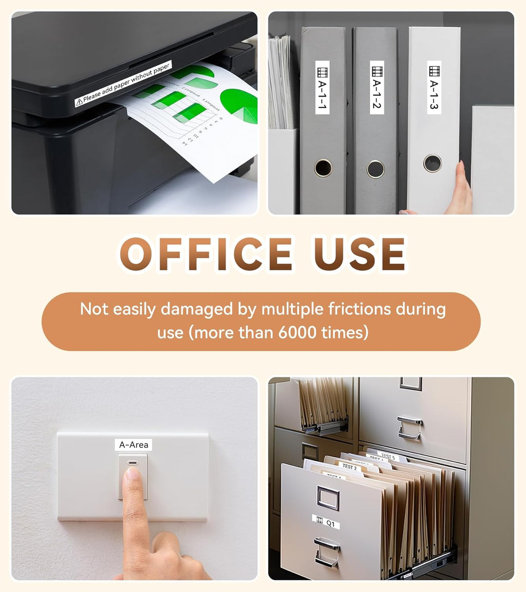 Aken 8x Kompatibel mit Brother TZe-231 TZe231 TZ231 Band 12mm 0.47 P touch Bänder, Kompatibel mit Br