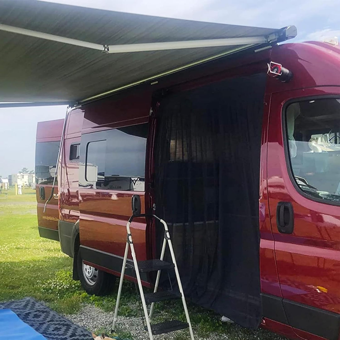 Heckklappe Moskitonetz,Flügeltür Kofferraumabdeckung Sonnenschutz,165x210cm Heckklappe Flügeltür Kof