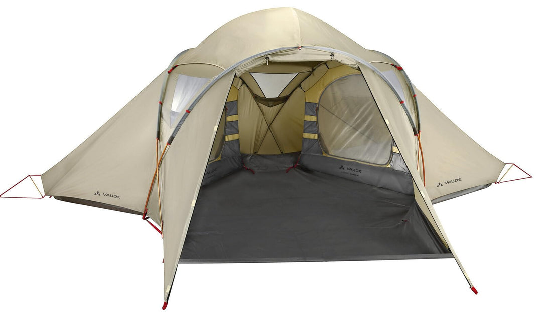 Vaude Zelt Badawi 4 Personen Familienzelt, sand, WS=3.000 mm