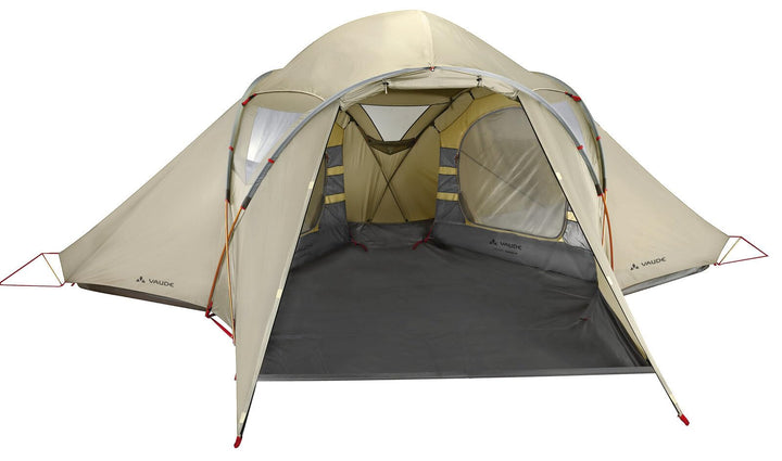 Vaude Zelt Badawi 4 Personen Familienzelt, sand, WS=3.000 mm