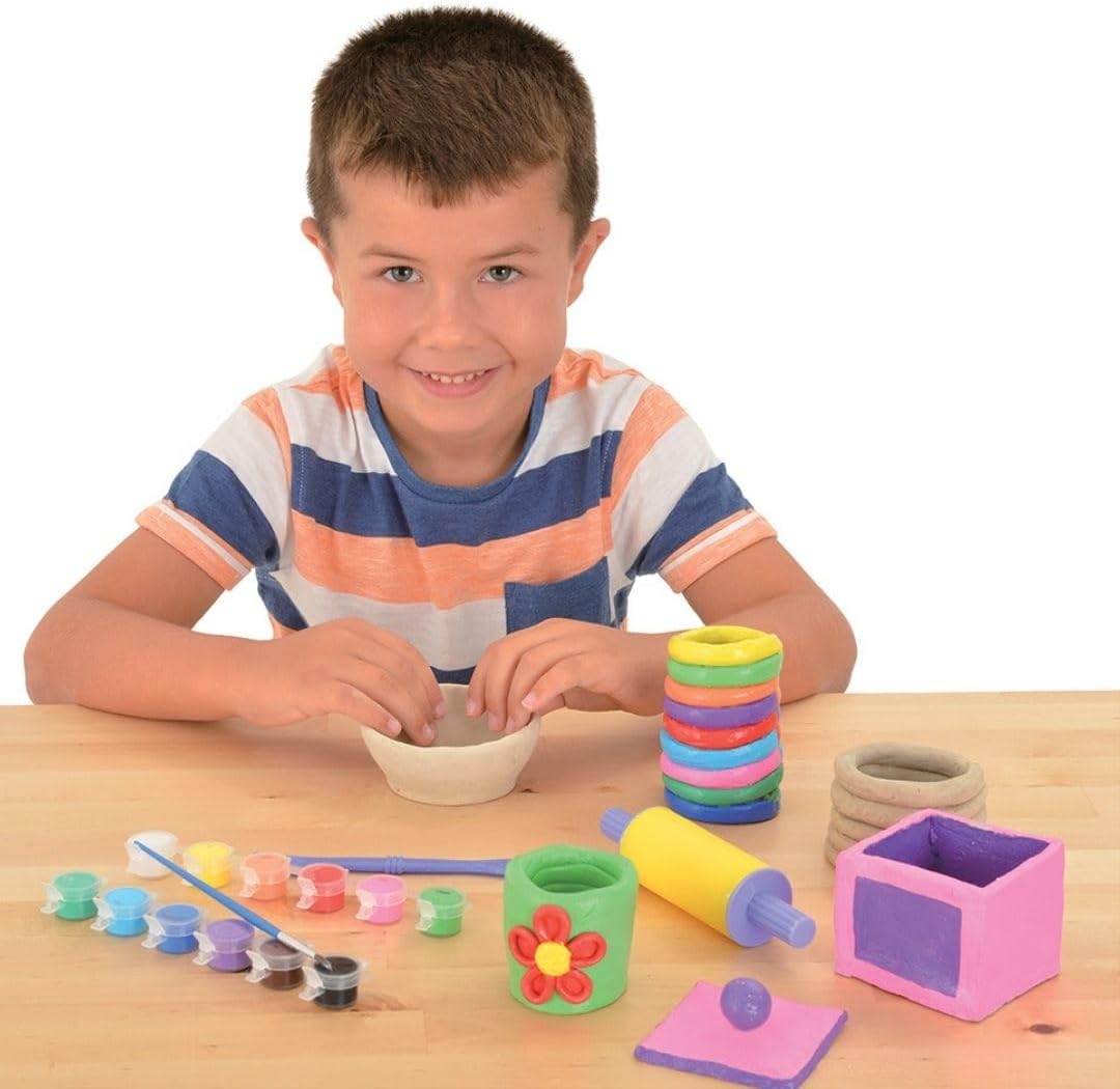 Galt Toys, First Pottery, Kids' Craft Kits, Ages 6 Years Plus