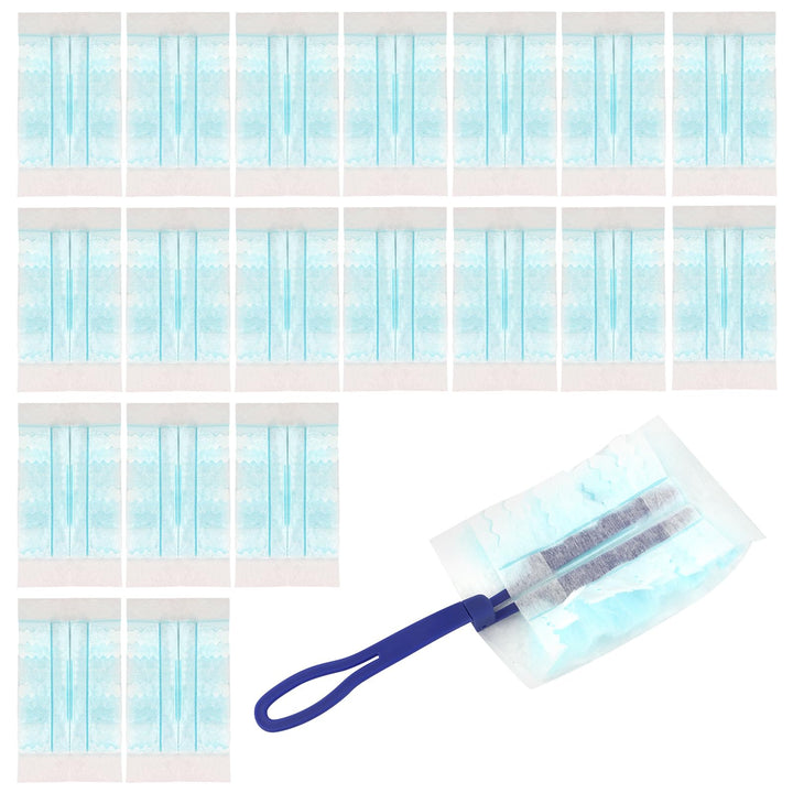 20 Stück Staubmagnet Duster mit 1 Handgriff, Staubtuch Antistatisch Nachfüllung, Reinigungsstaub Sta