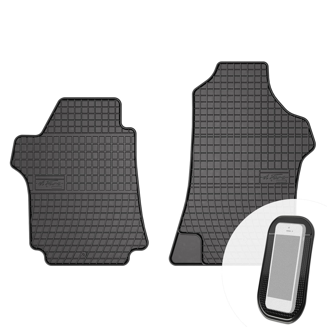 Gummimatten Auto Fussmatten Gummi Automatten Passgenau 2-teilig Set - passend für Hyundai H-1 ab 200