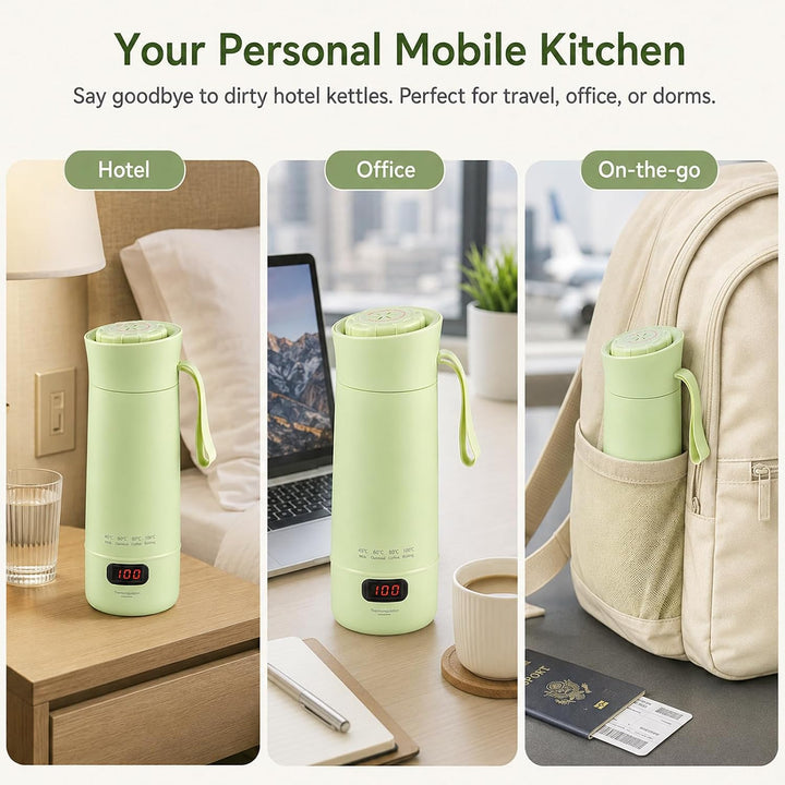 Elektrischer Reisewasserkocher Klein 300ML For Tee, Kaffee, Babymilch | 300w Schnellkochmini Wasserk