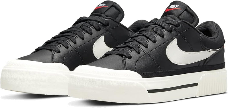 Nike Court Legacy Lift Sneaker Schuhe 37.5 EU Black Sail, 37.5 EU Black Sail