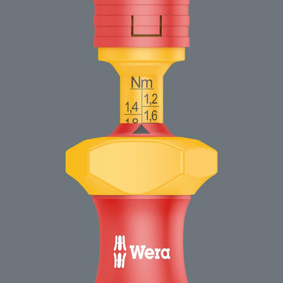 Wera 05135906001 extra Slim Set Kraftform Kompakt VDE Torque 1,2-3,0 Nm + 817, 16-teilig, Stück, One