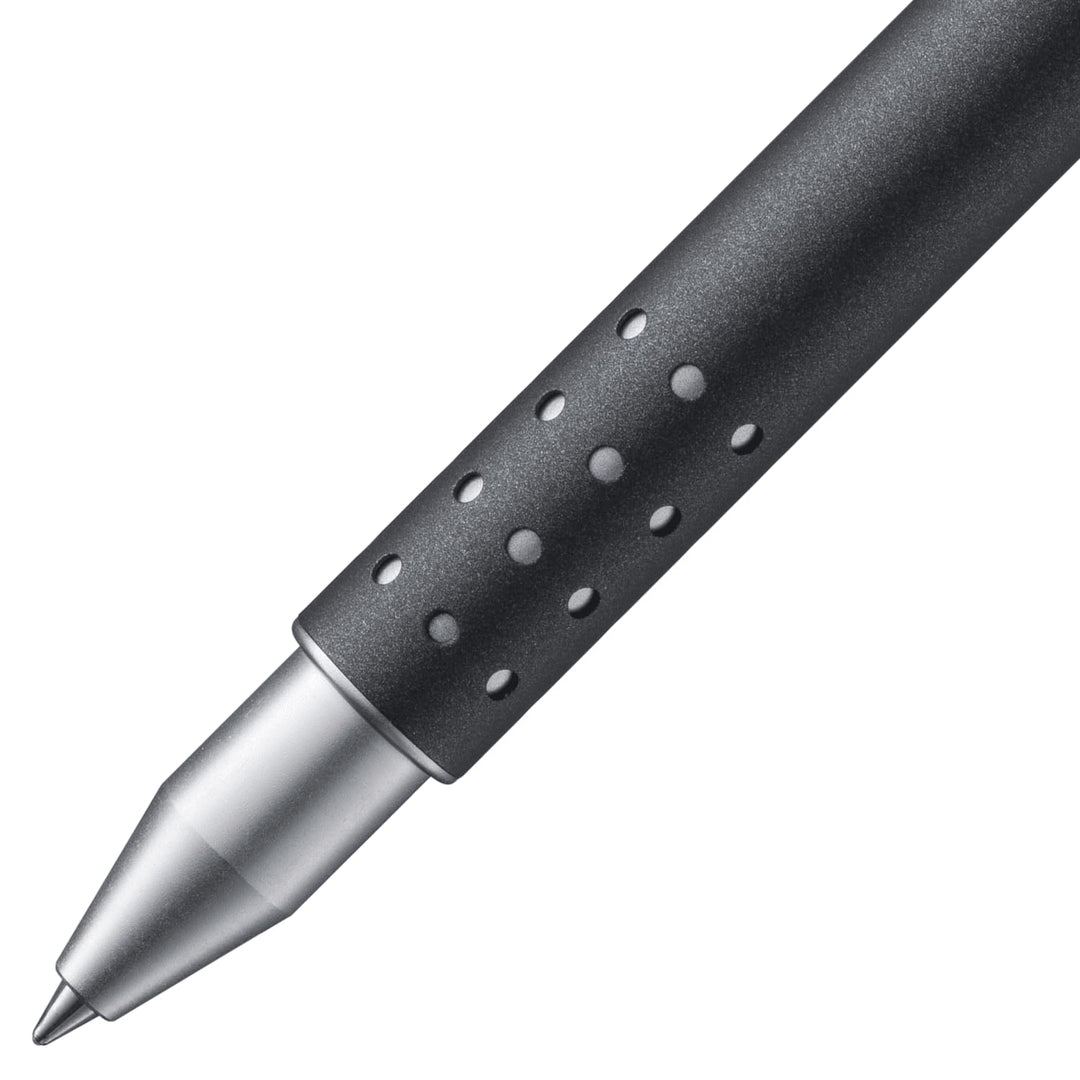 LAMY swift Tintenroller 335 aus Edelstahl in mattem Lack-Finish - ohne Verschlusskappe mit versenkba