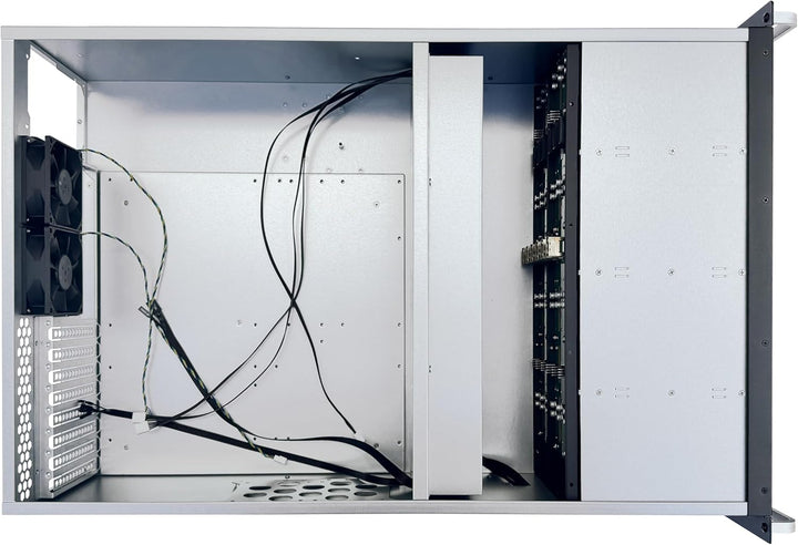 FANTEC 1873 SRC-4240X07 19" 4HE 680mm Storage Gehäuse (24x SAS/SATA Einschübe mit je 2 Status LEDs,