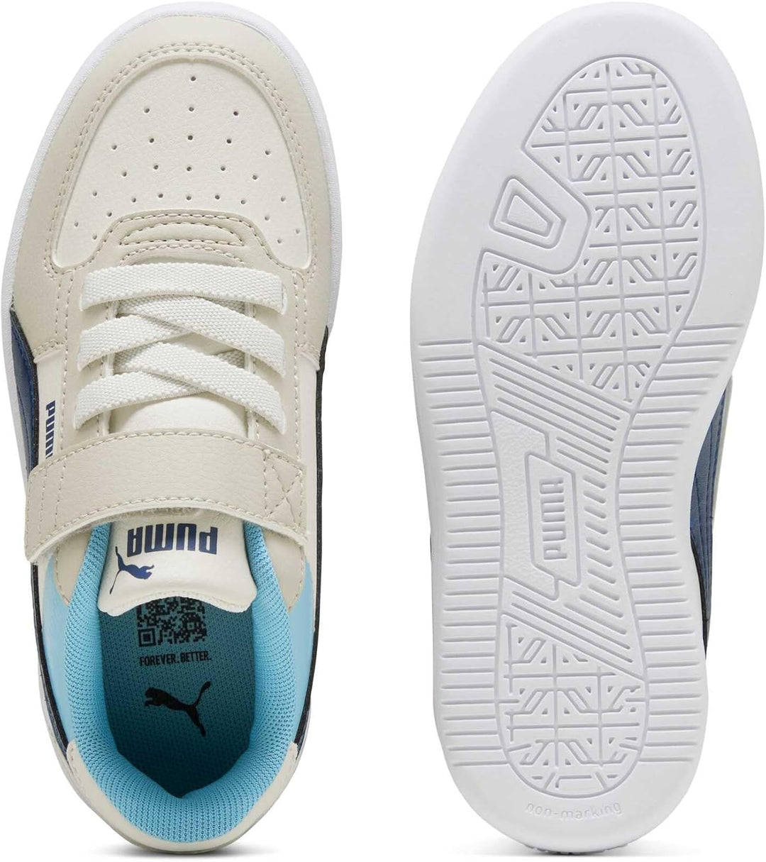 PUMA Unisex Kinder Caven 2.0 Block Ac+ PsSneaker 28 EU 2 0 Block Desert Dust Persian Blue Aqua Green