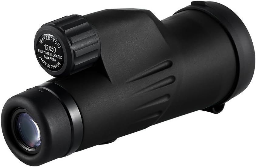Wingspan Optics Explorer – 12X50 Hochleistungsfähiges Monokular – Heller und klarer Sichtbereich – E