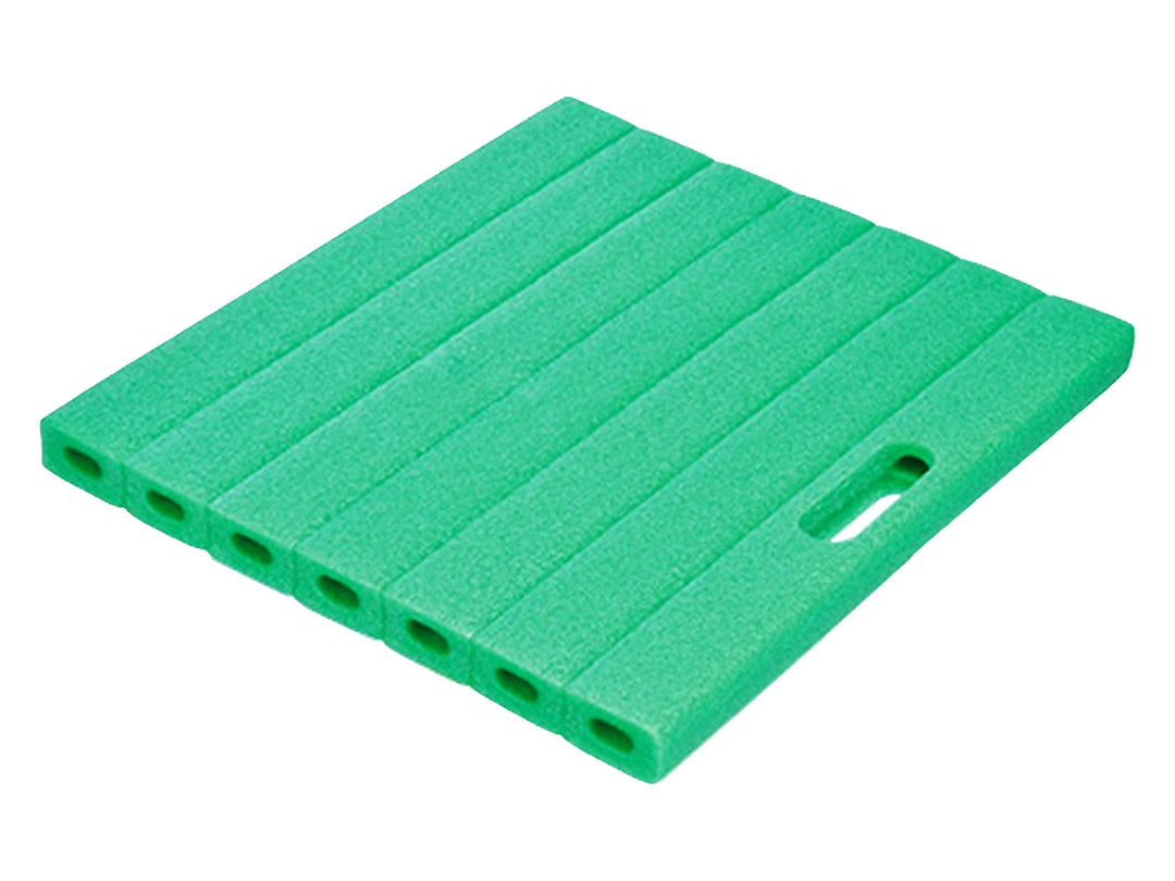 Haushalt International Schaumstoff Knieunterlage 35 x 30 x 3 cm grün Knieschoner Kniekissen grün