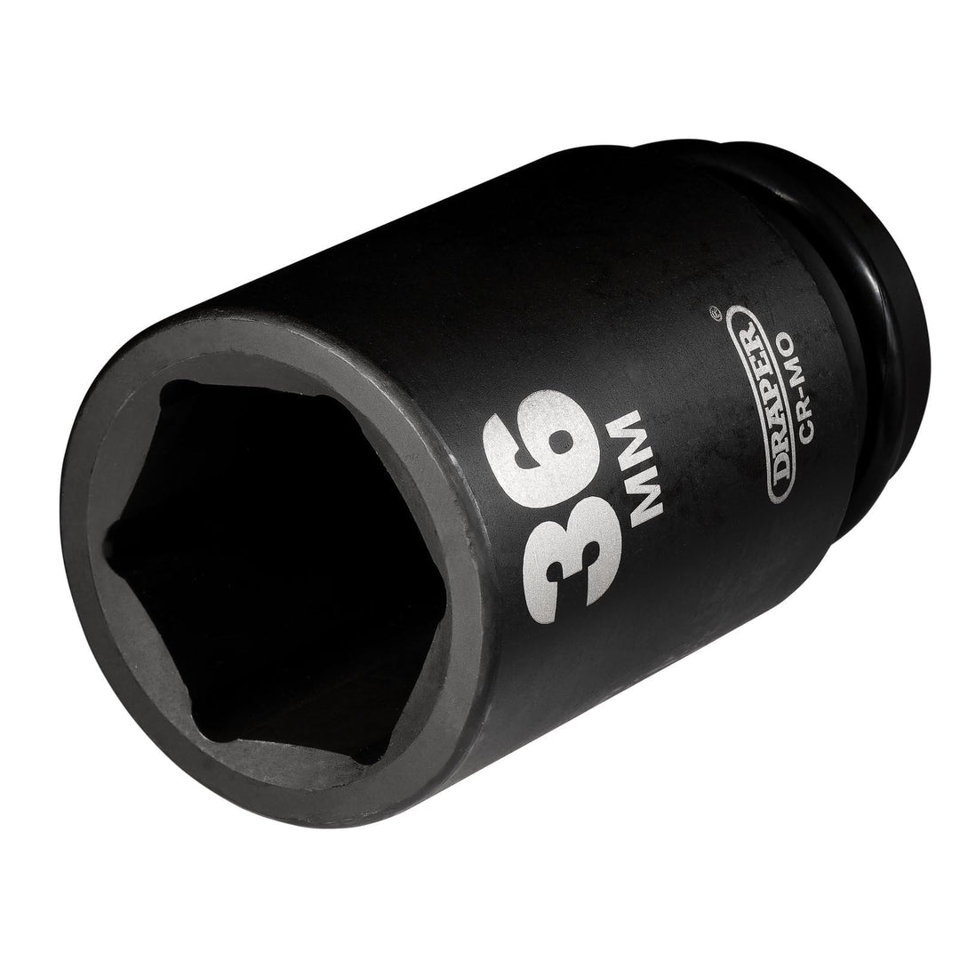 Draper Expert 71940 Lange Hi-Torq Kraftstecknuss 36 mm Vierkantantrieb