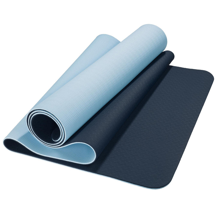 CelinaSun Fitnessmatte 183 x 61 cm Yoga Matte TPE Sportmatte rutschfest Gymnastikmatte Pilates Fitne