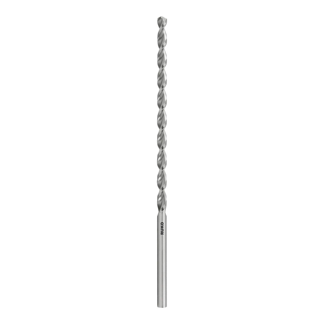 Ruko Spiralbohrer DIN 1896 TL 3000 HSS geschliffen extra lang Durchmesser 8,5 mm
