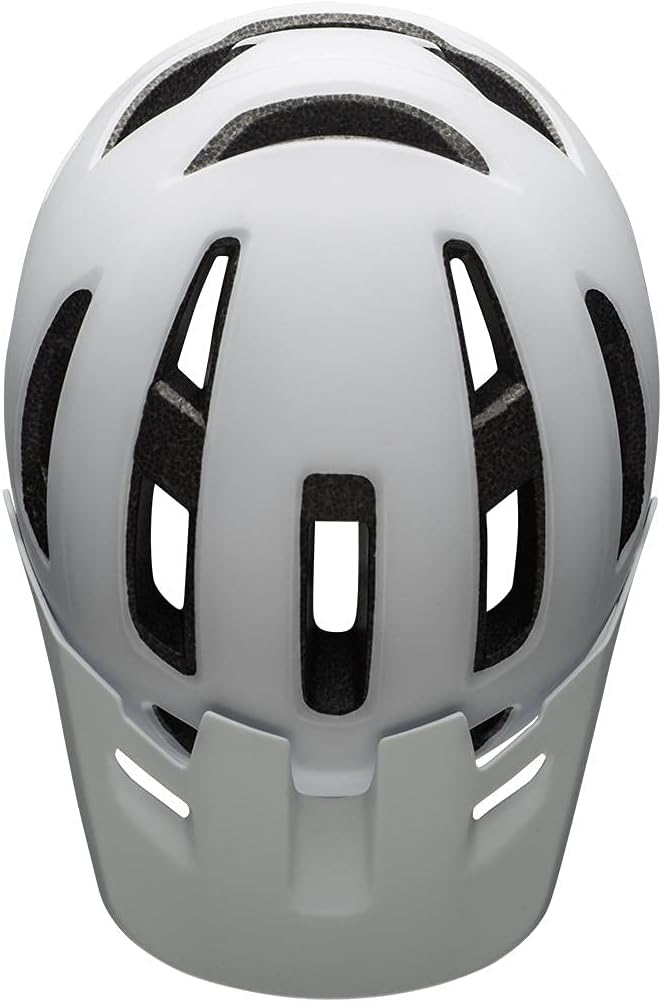 Bell Unisex Jugend Nomad Jr Fahrradhelme, Matte White/Purple 21, Einheitsgrösse