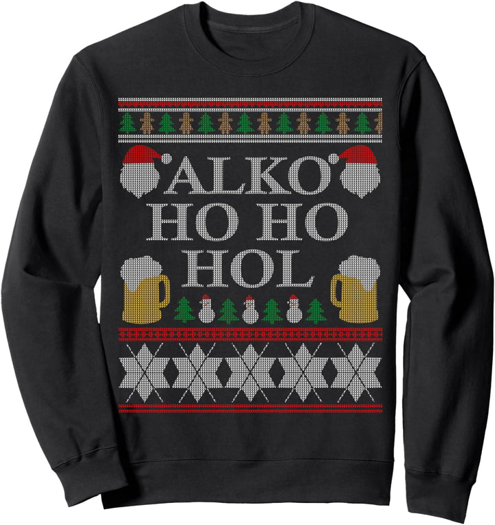 Weihnachtspullover Herren Lustig Geschenk Ugly X MAS Outfit Sweatshirt