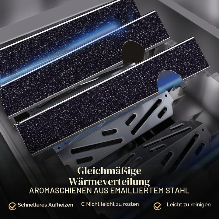 Denmay 66032 43,4 cm Flavorizer Bars für Weber Genesis II/LX 300 Serie, Genesis II 210, LX 240, II S