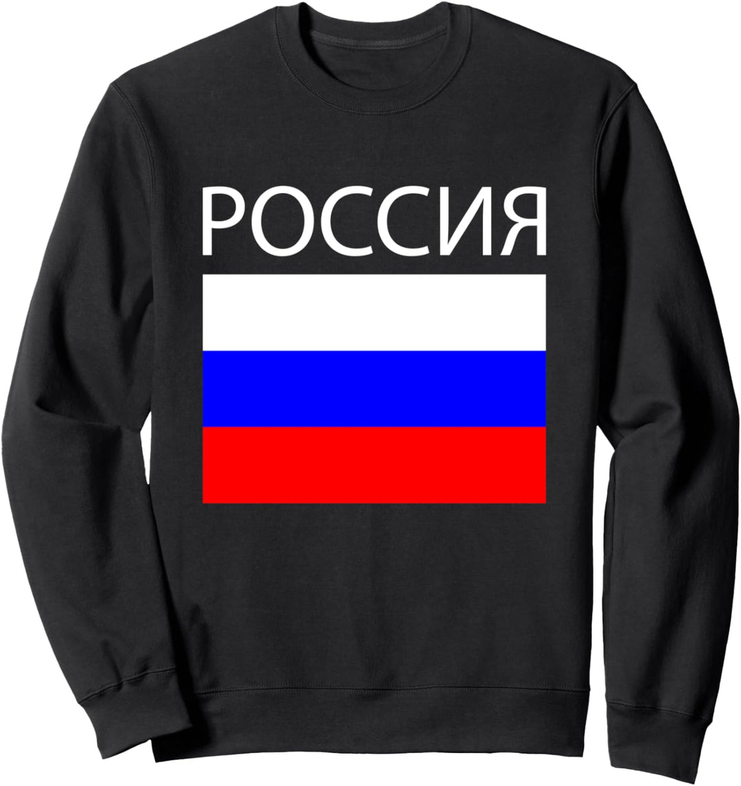 Russland Flagge Russland Flagge Sweatshirt