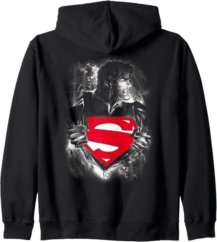 Superman Darkest Hour Kapuzenjacke