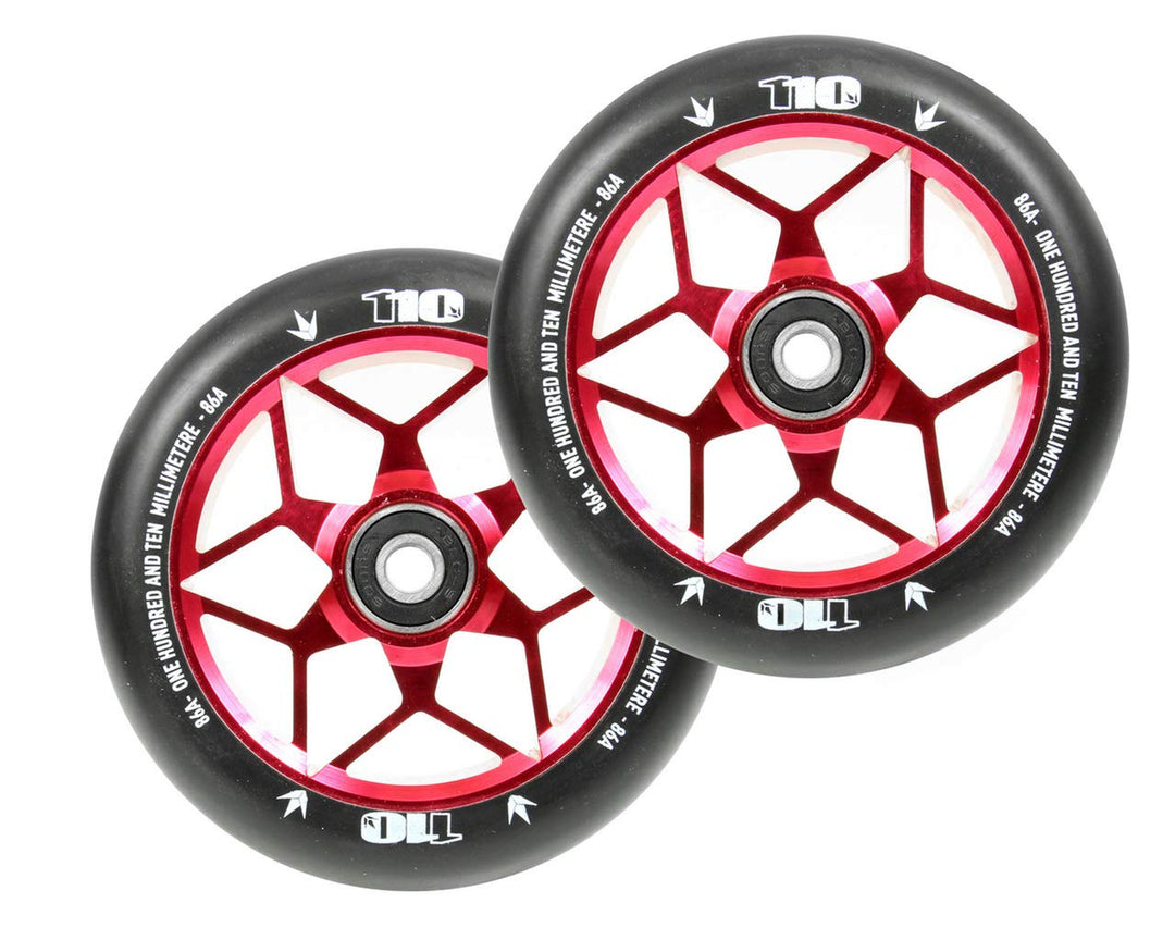 Blunt Stunt-Scooter Rolle Diamond 110mm Rot, Rot