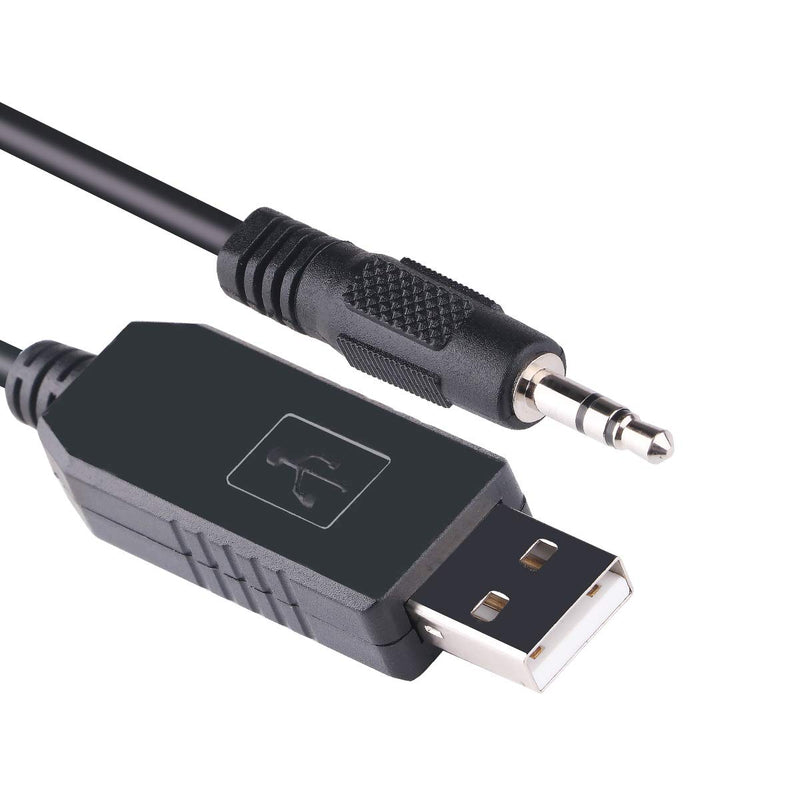 Serielles Adapterkabel, USB auf RS232, 3,5 mm Klinkenstecker, 1,8 m