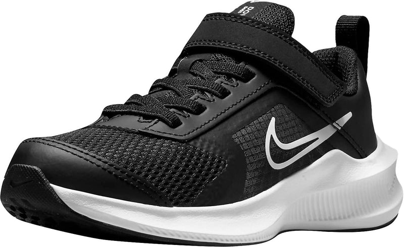 Nike Jungen Downshifter 11 Kids Gymnastikschuh 18.5 EU Black White, 18.5 EU Black White