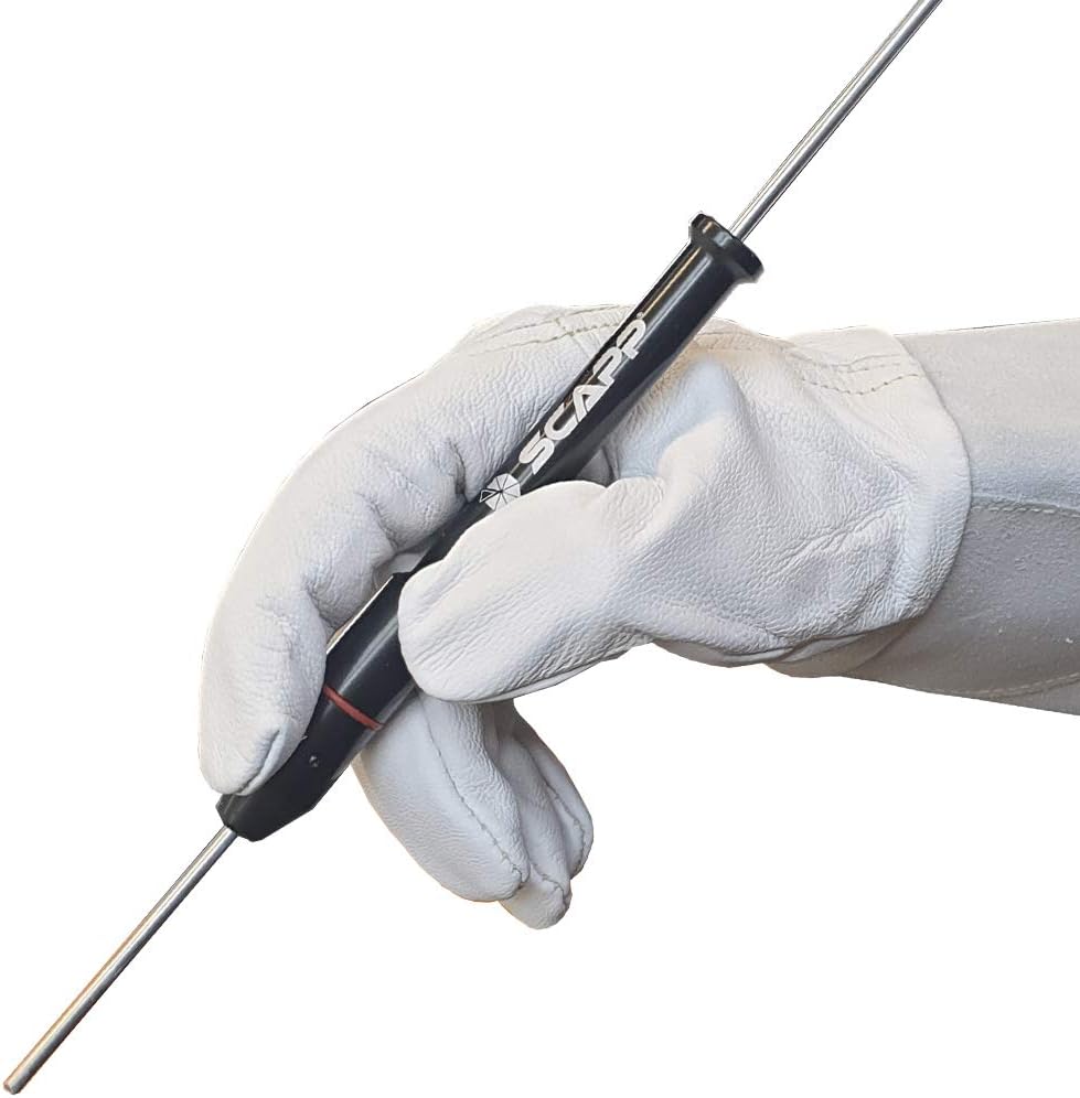 TIG-PEN II - WIG/TIG-Schweissdrahthalter Finger-Schweissdrahtzuführer (Schwarz), Schwarz