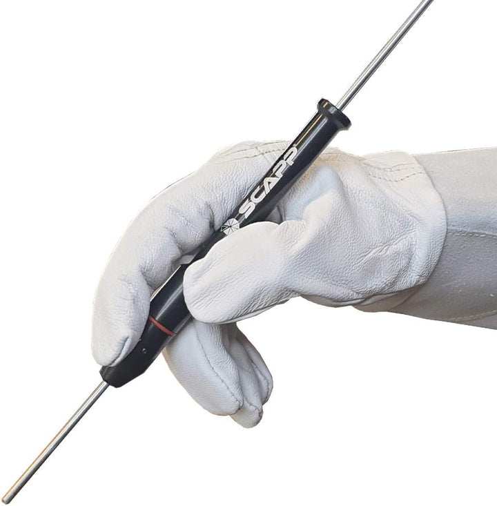 TIG-PEN II - WIG/TIG-Schweissdrahthalter Finger-Schweissdrahtzuführer (Schwarz), Schwarz