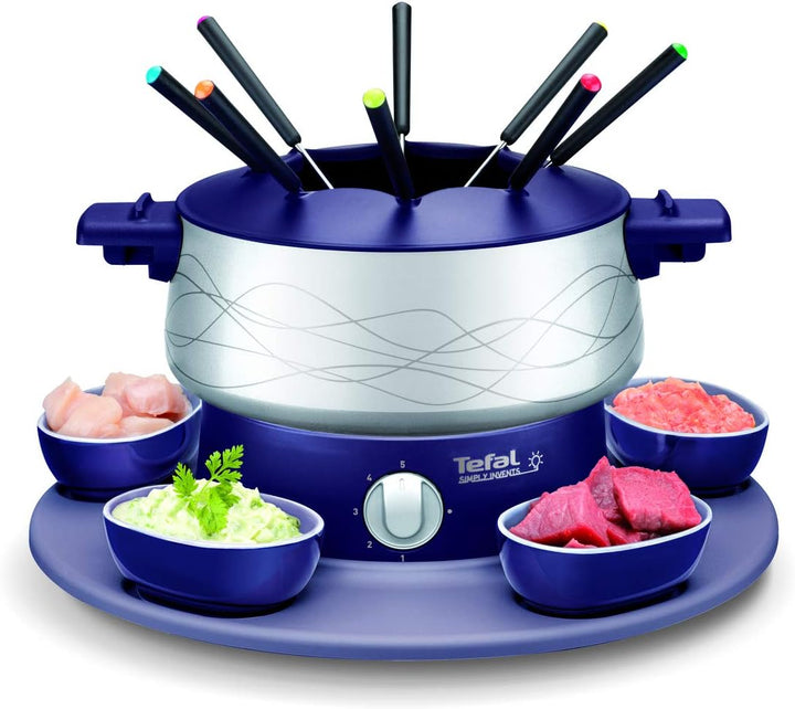 TEFAL Fondue Simply Invents EF351412 - bleu indigo