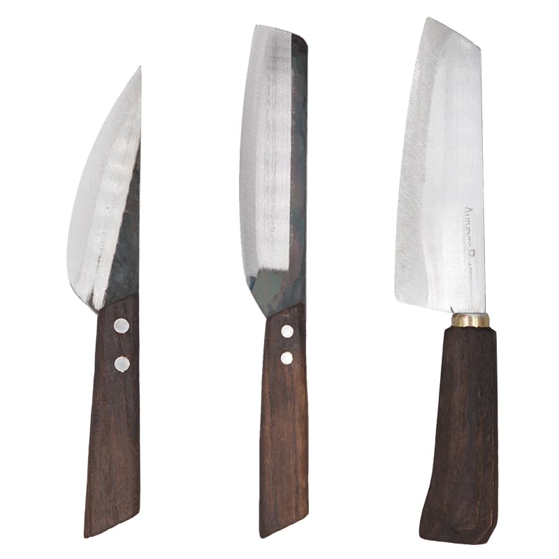 AUTHENTIC BLADES STARTER Set - Asiatisches Messerset aus Vietnam - traditionell handgefertigt