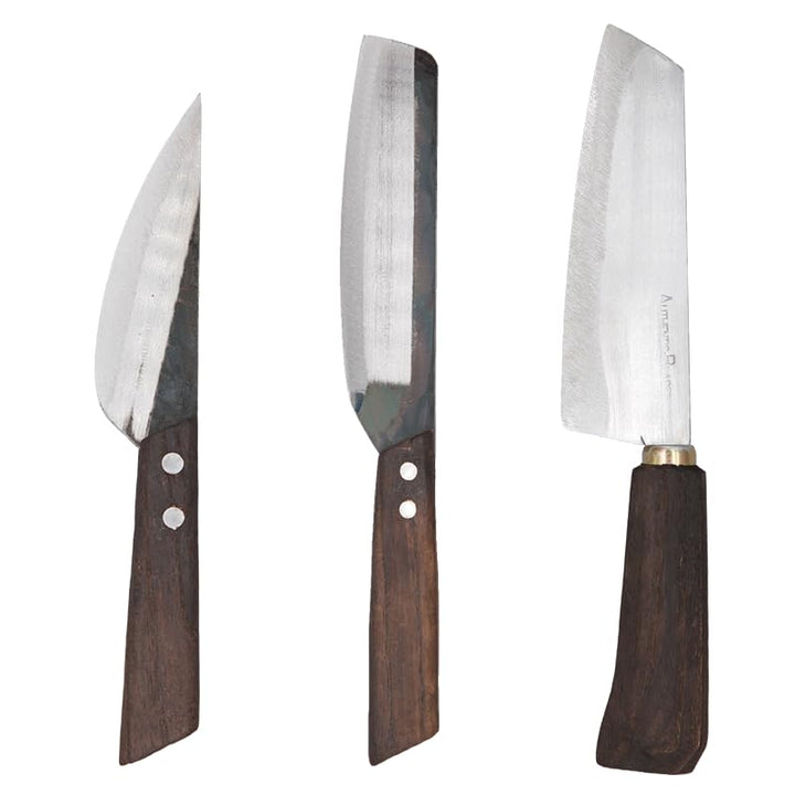 AUTHENTIC BLADES STARTER Set - Asiatisches Messerset aus Vietnam - traditionell handgefertigt