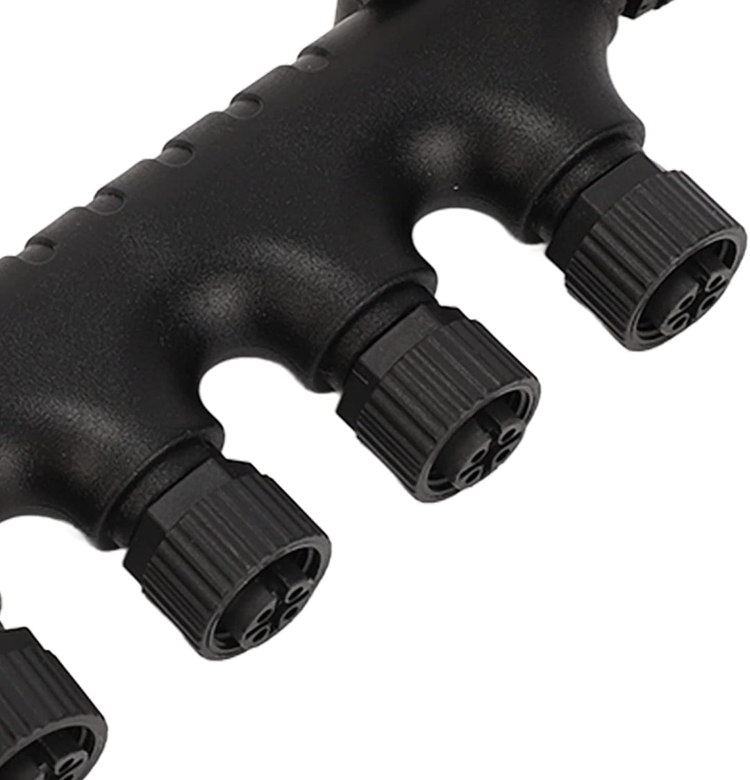 NMEA 2000 T-Anschluss, Für NMEA 2000 N2K 4 Ports T-Stecker M12 5-polig IP67 Wasserdicht für Lowrance